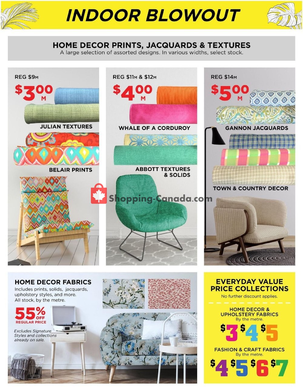 Fabricland flyer from Monday August 3, 2020 to Monday August 31, 2020 - page 5