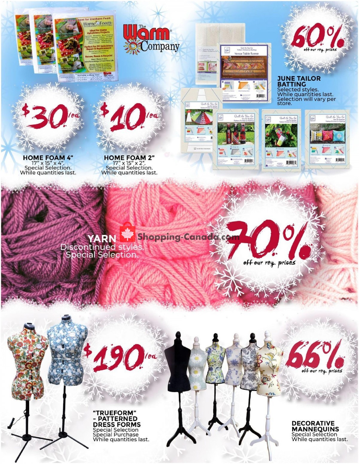 Fabricland flyer from Monday March 1, 2021 to Monday March 15, 2021 - page 14