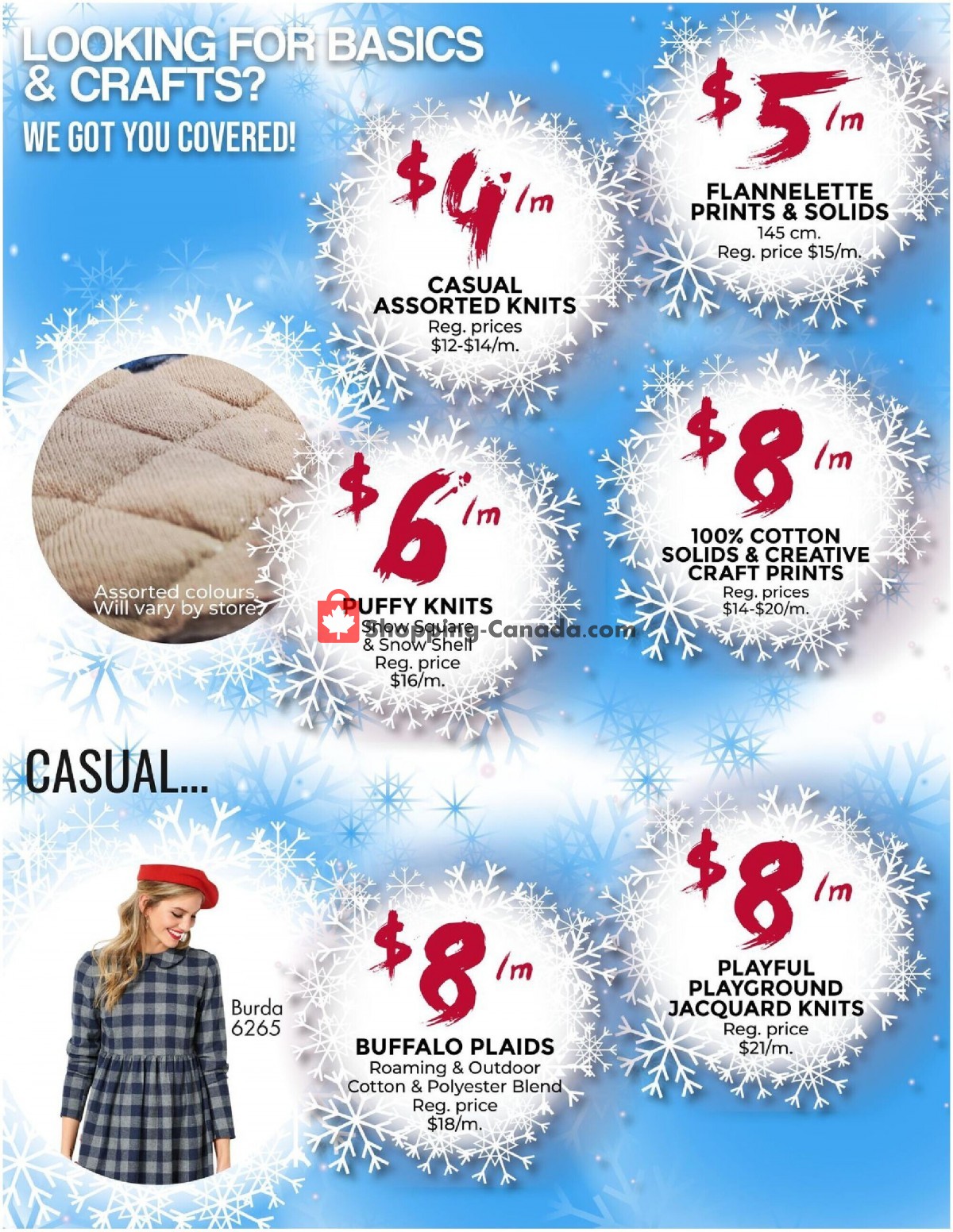 Fabricland flyer from Monday March 1, 2021 to Monday March 15, 2021 - page 4