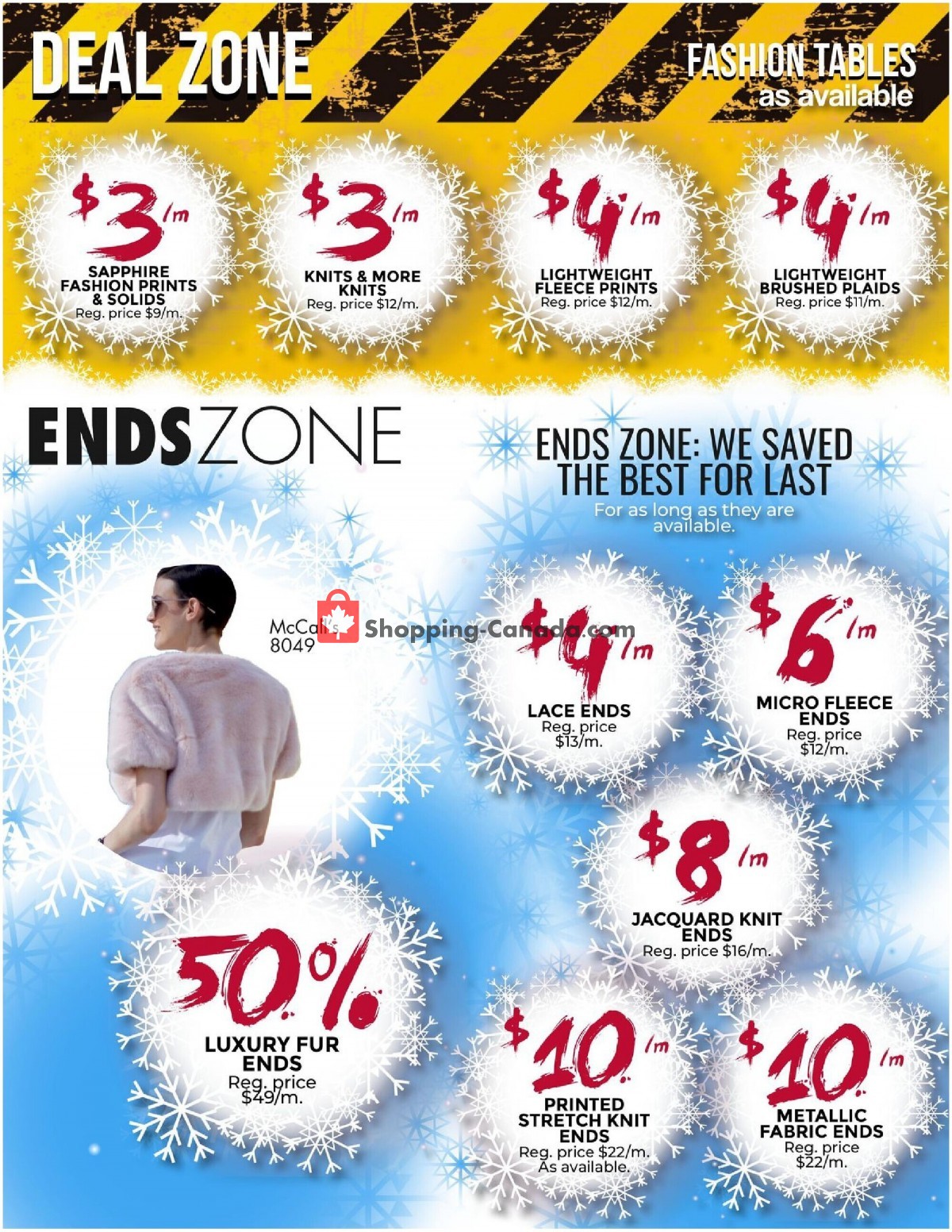 Fabricland flyer from Monday March 1, 2021 to Monday March 15, 2021 - page 7