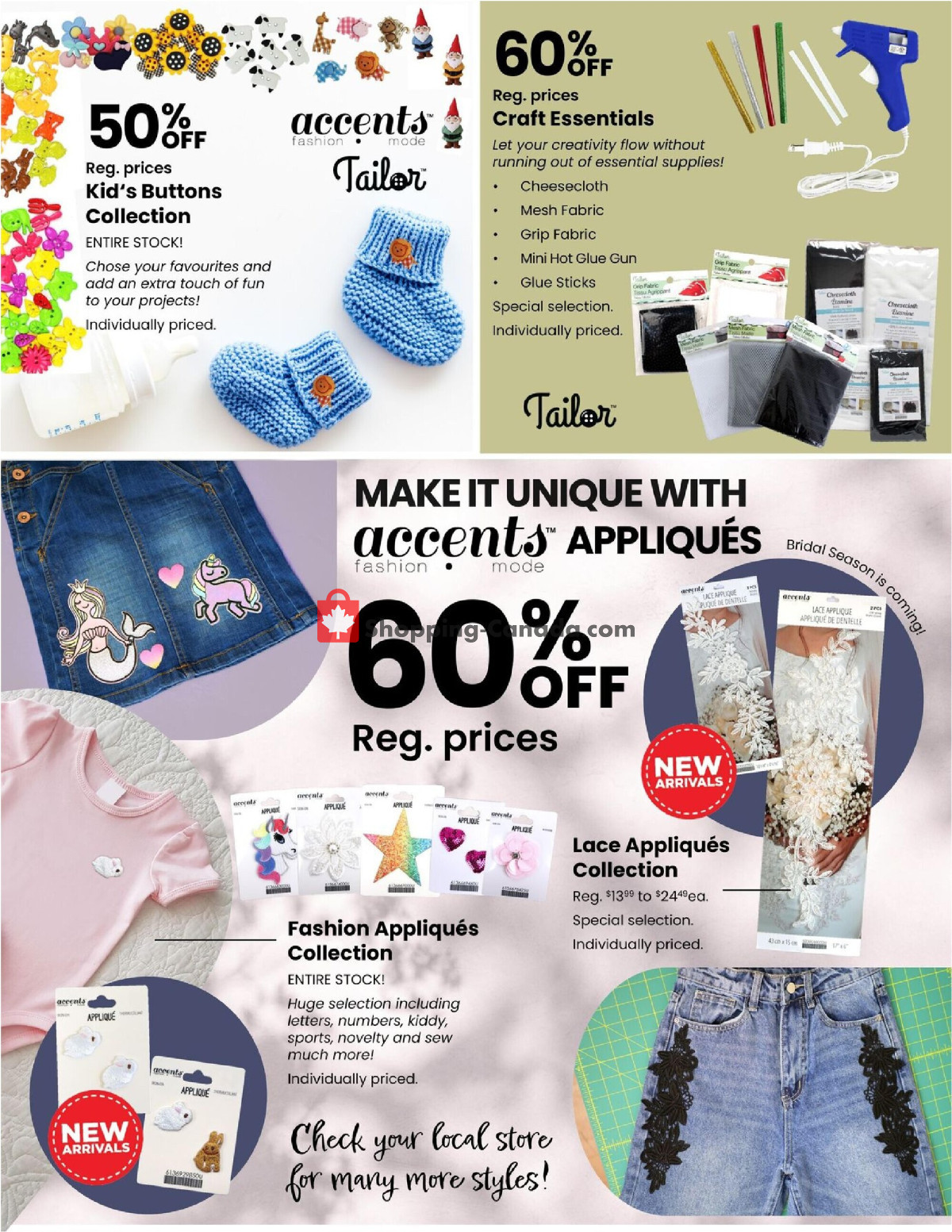 Fabricland flyer from Monday March 4, 2024 to Sunday March 31, 2024 - page 16