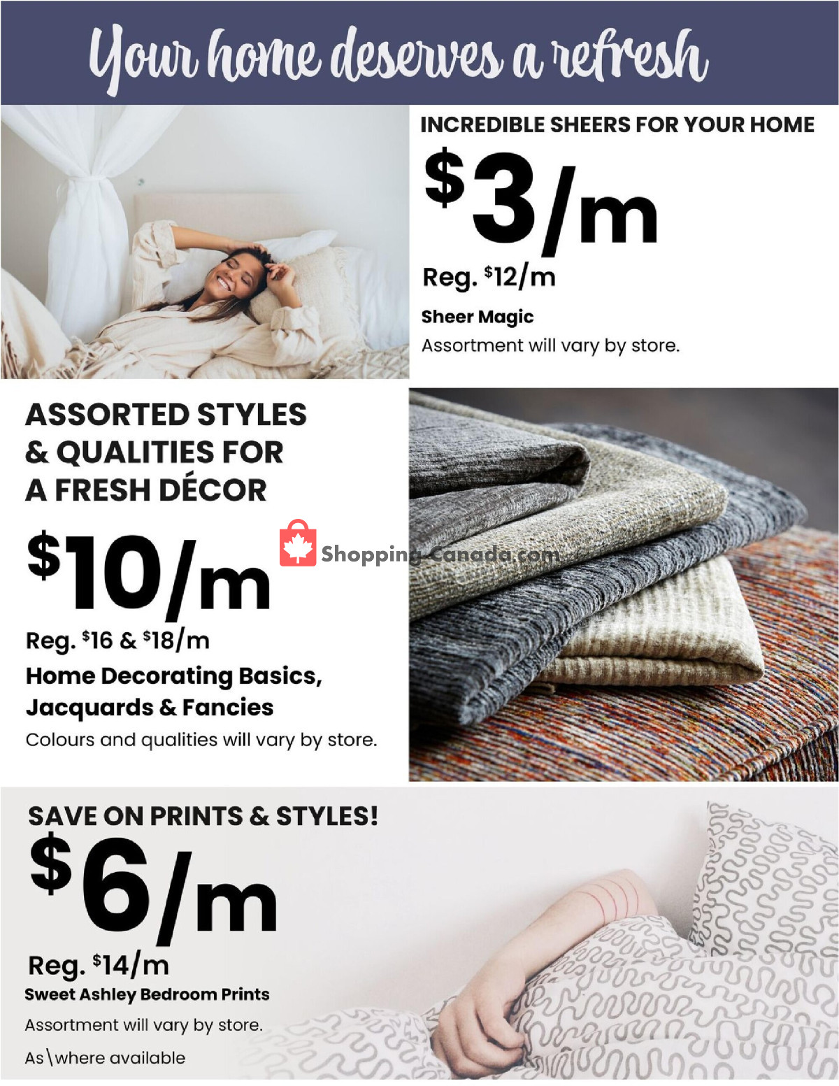 Fabricland flyer from Monday March 4, 2024 to Sunday March 31, 2024 - page 9