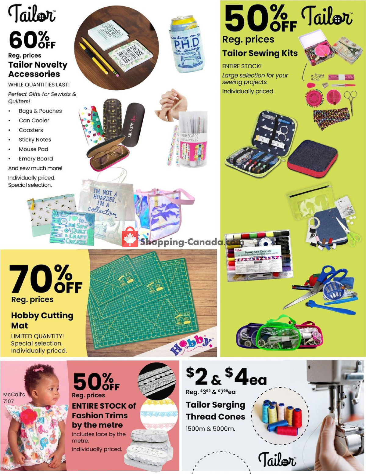 Fabricland flyer from Monday April 1, 2024 to Tuesday April 30, 2024 - page 15