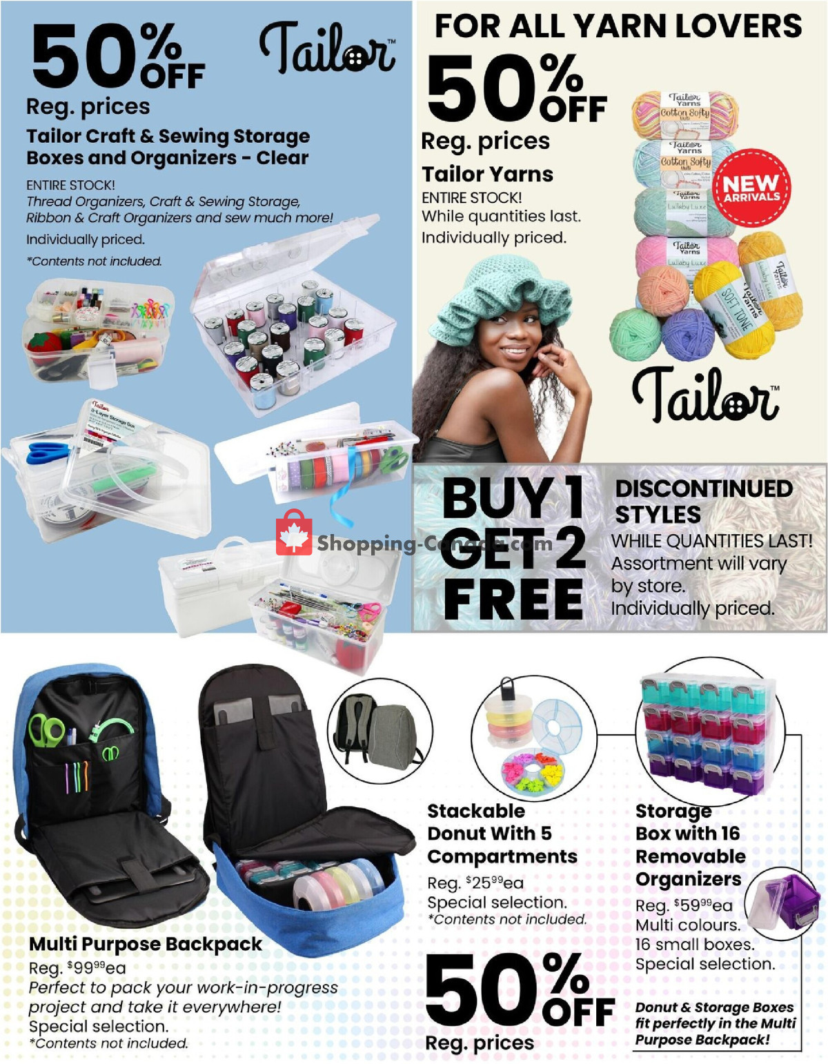 Fabricland flyer from Monday April 1, 2024 to Tuesday April 30, 2024 - page 16