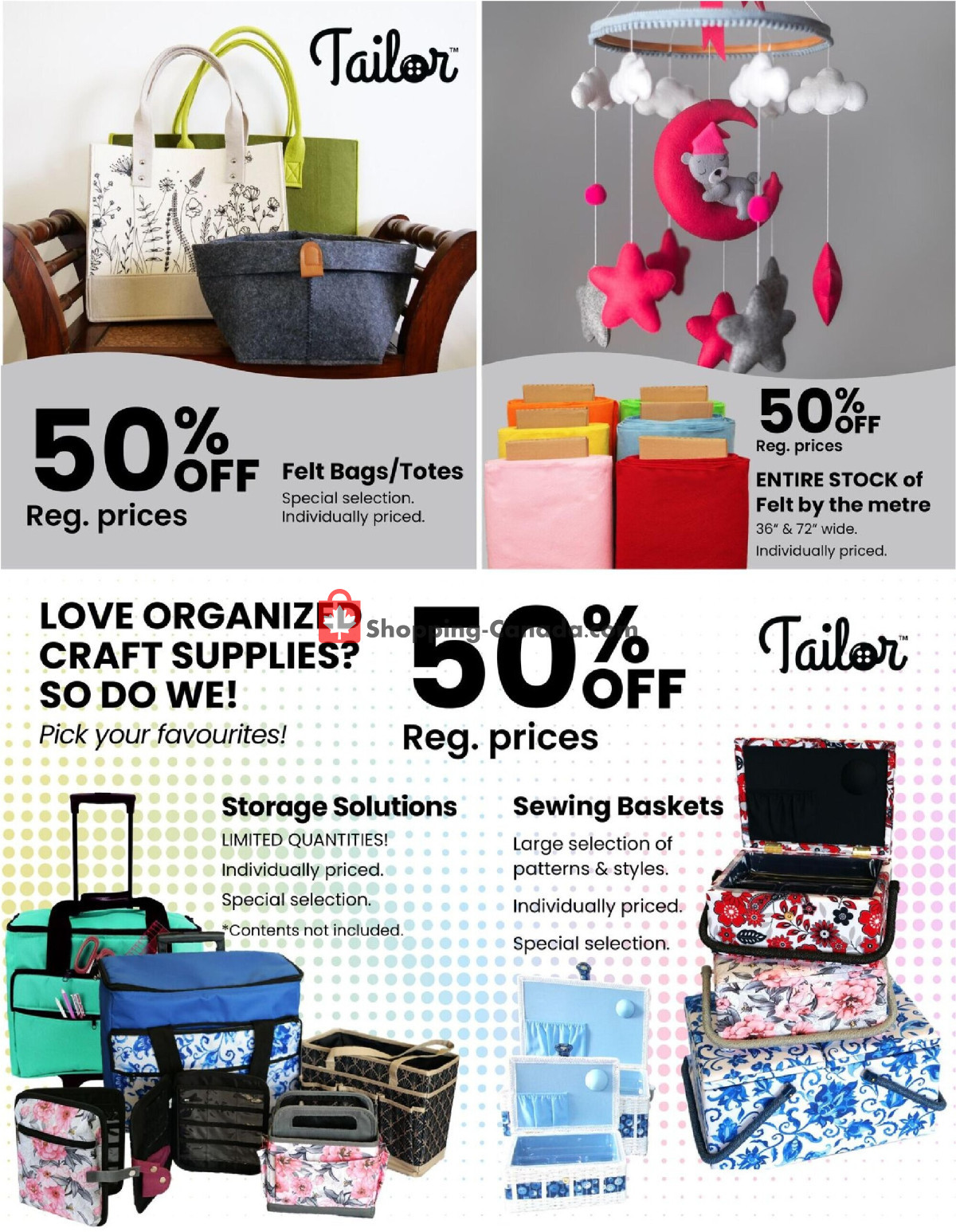 Fabricland flyer from Monday April 1, 2024 to Tuesday April 30, 2024 - page 18