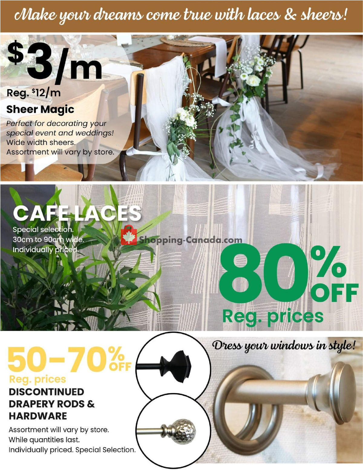 Fabricland flyer from Wednesday May 1, 2024 to Friday May 31, 2024 - page 10