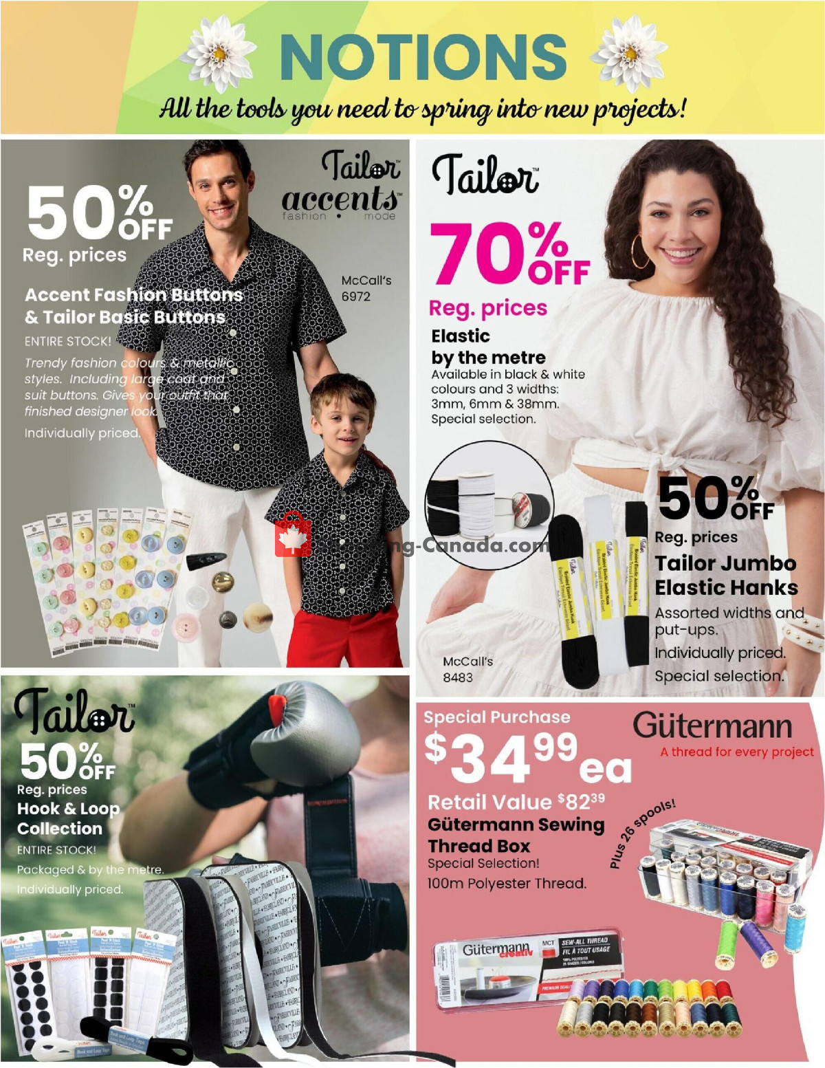 Fabricland flyer from Wednesday May 1, 2024 to Friday May 31, 2024 - page 14