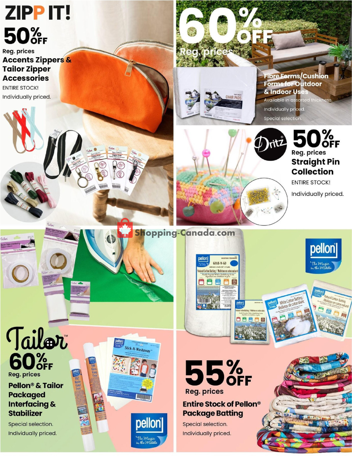 Fabricland flyer from Wednesday May 1, 2024 to Friday May 31, 2024 - page 15