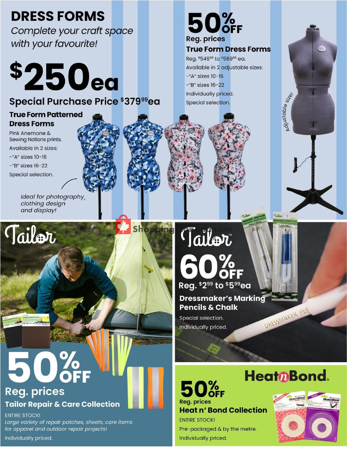Fabricland flyer from Wednesday May 1, 2024 to Friday May 31, 2024 - page 16