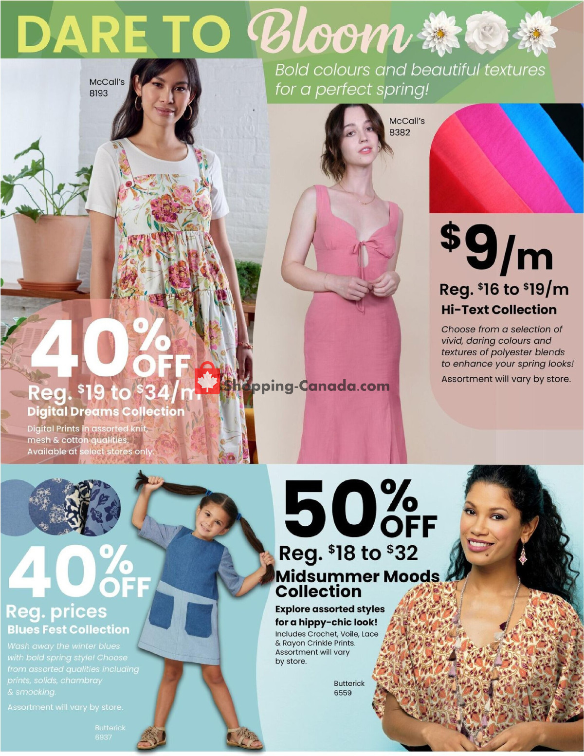 Fabricland flyer from Wednesday May 1, 2024 to Friday May 31, 2024 - page 2