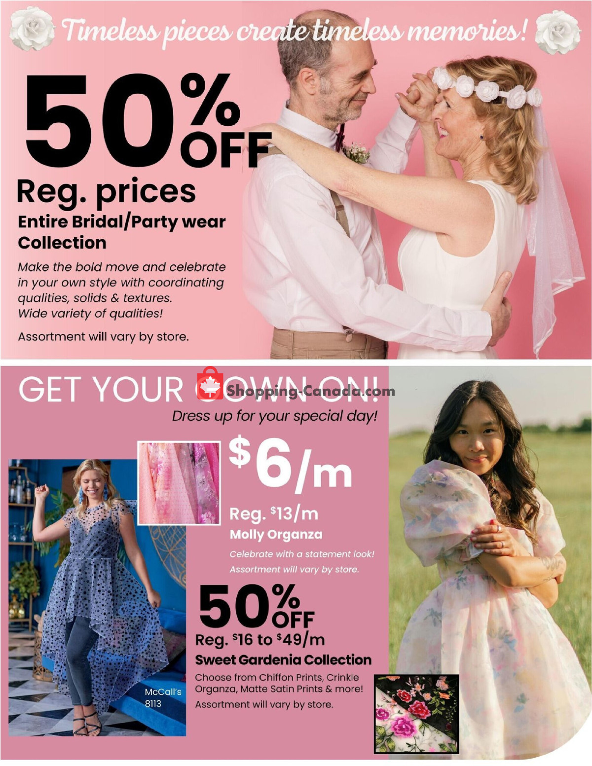 Fabricland flyer from Wednesday May 1, 2024 to Friday May 31, 2024 - page 4