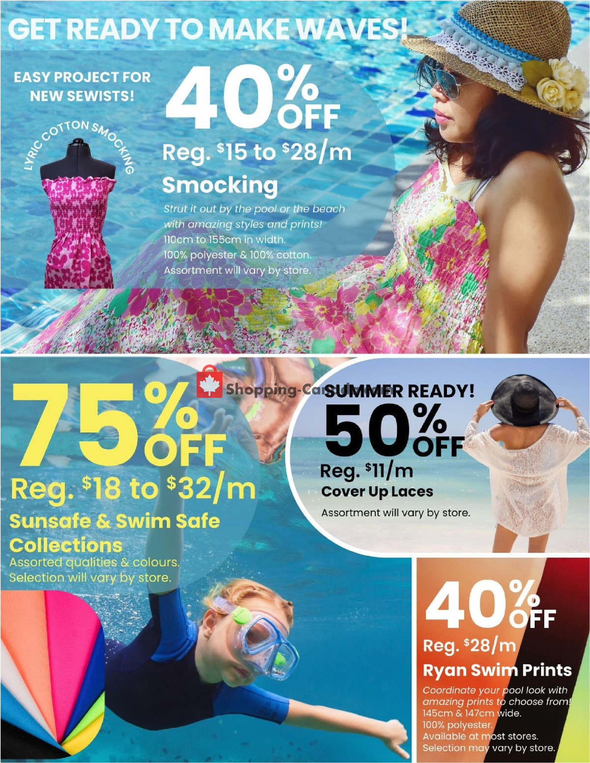 Fabricland flyer from Wednesday May 1, 2024 to Friday May 31, 2024 - page 6
