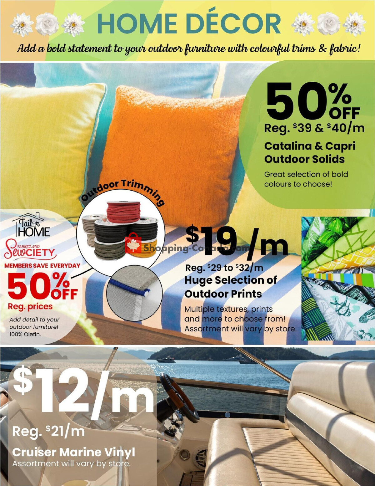 Fabricland flyer from Wednesday May 1, 2024 to Friday May 31, 2024 - page 8