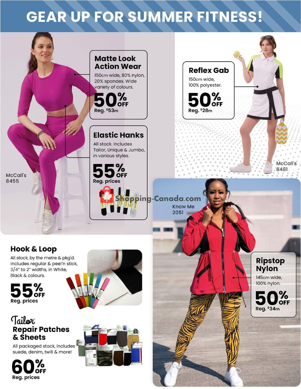 Fabricland flyer from Thursday May 9, 2024 to Thursday June 6, 2024 - page 10