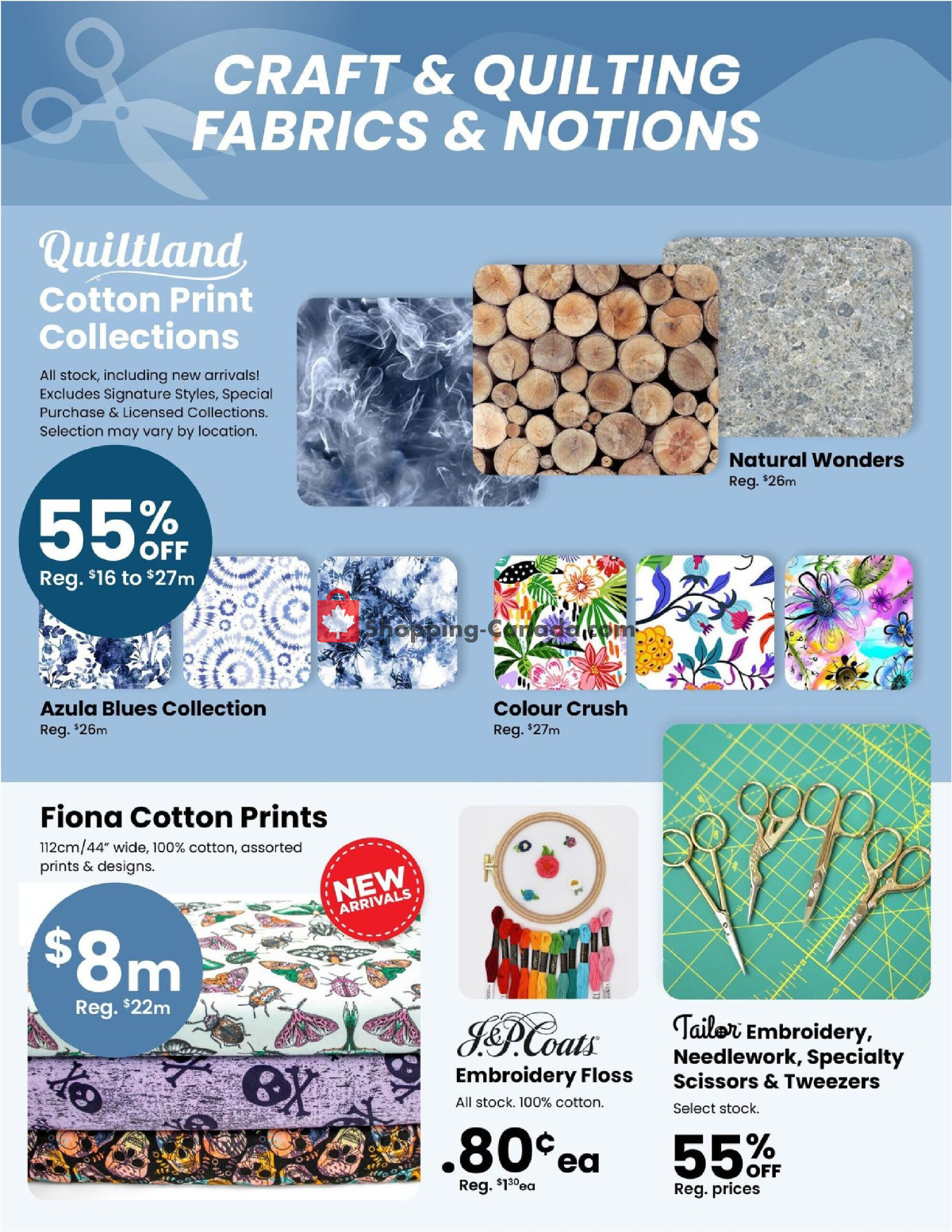 Fabricland flyer from Thursday May 9, 2024 to Thursday June 6, 2024 - page 14