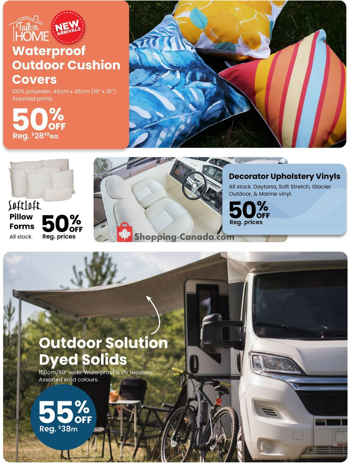 Fabricland flyer from Thursday May 9, 2024 to Thursday June 6, 2024 - page 3