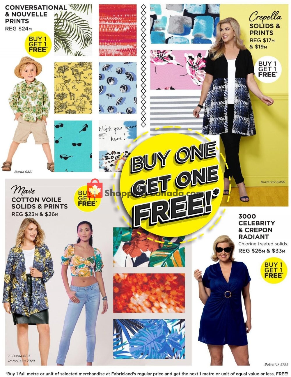 Fabricland Canada, flyer (Sale Extended) June 1 June 30, 2020