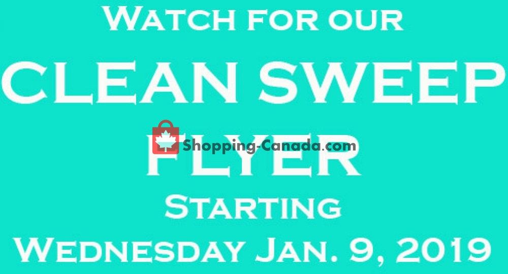 Fabricland flyer from Tuesday January 1, 2019 to Sunday January 6, 2019 - page 1