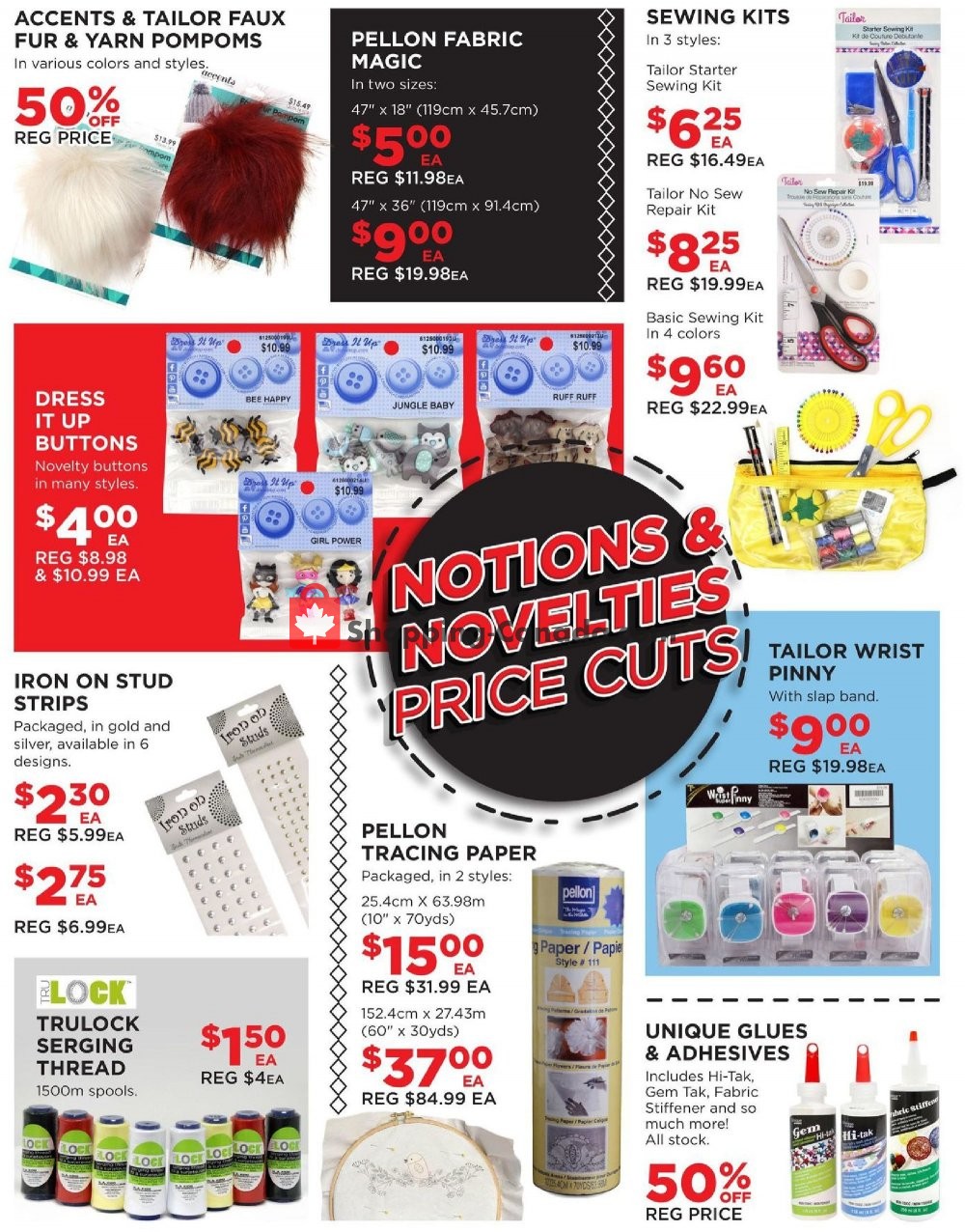 Fabricland flyer from Friday January 10, 2020 to Friday January 31, 2020 - page 12