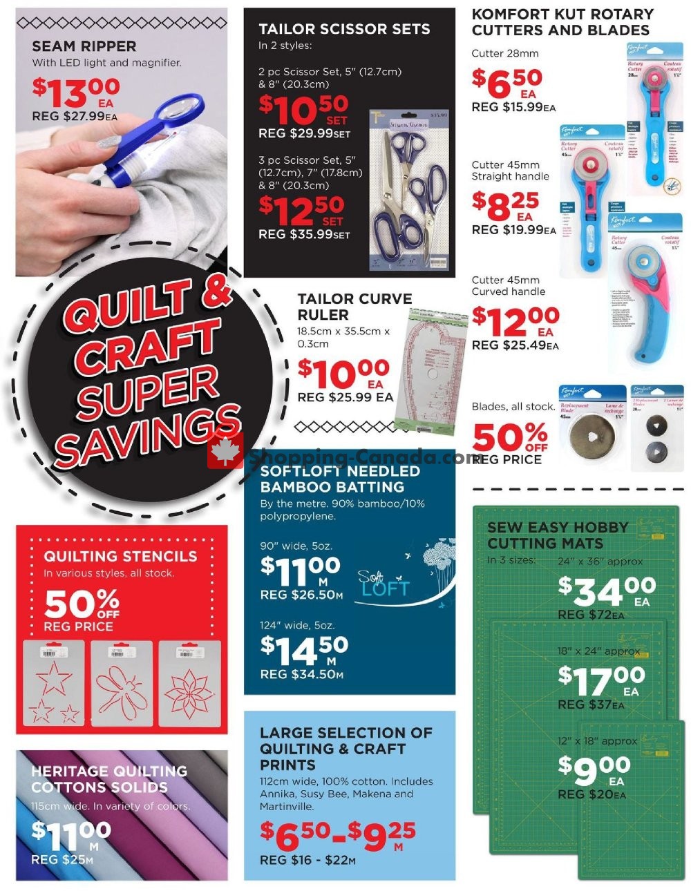 Fabricland flyer from Friday January 10, 2020 to Friday January 31, 2020 - page 13