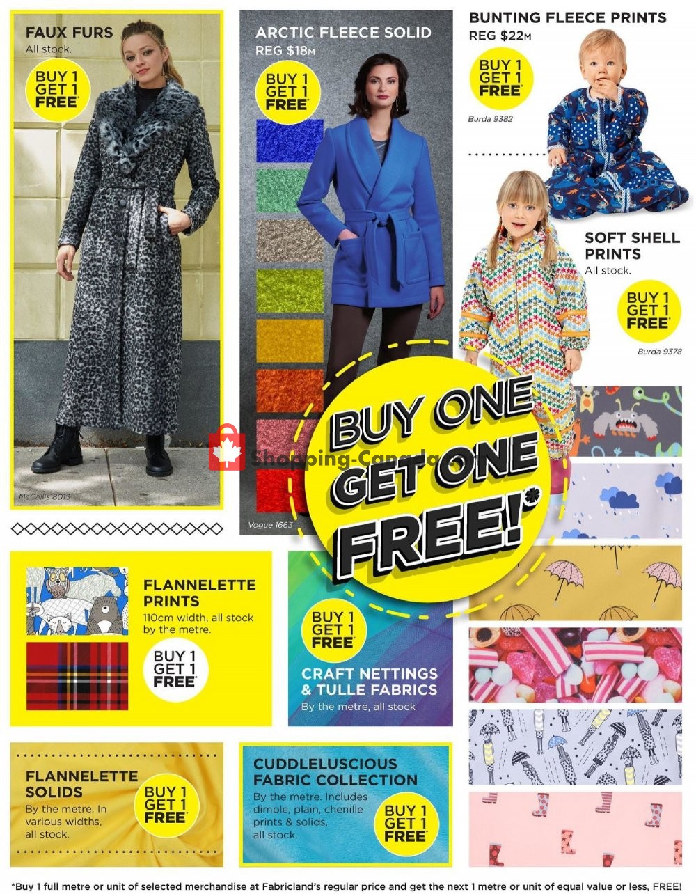Fabricland flyer from Friday January 10, 2020 to Friday January 31, 2020 - page 3