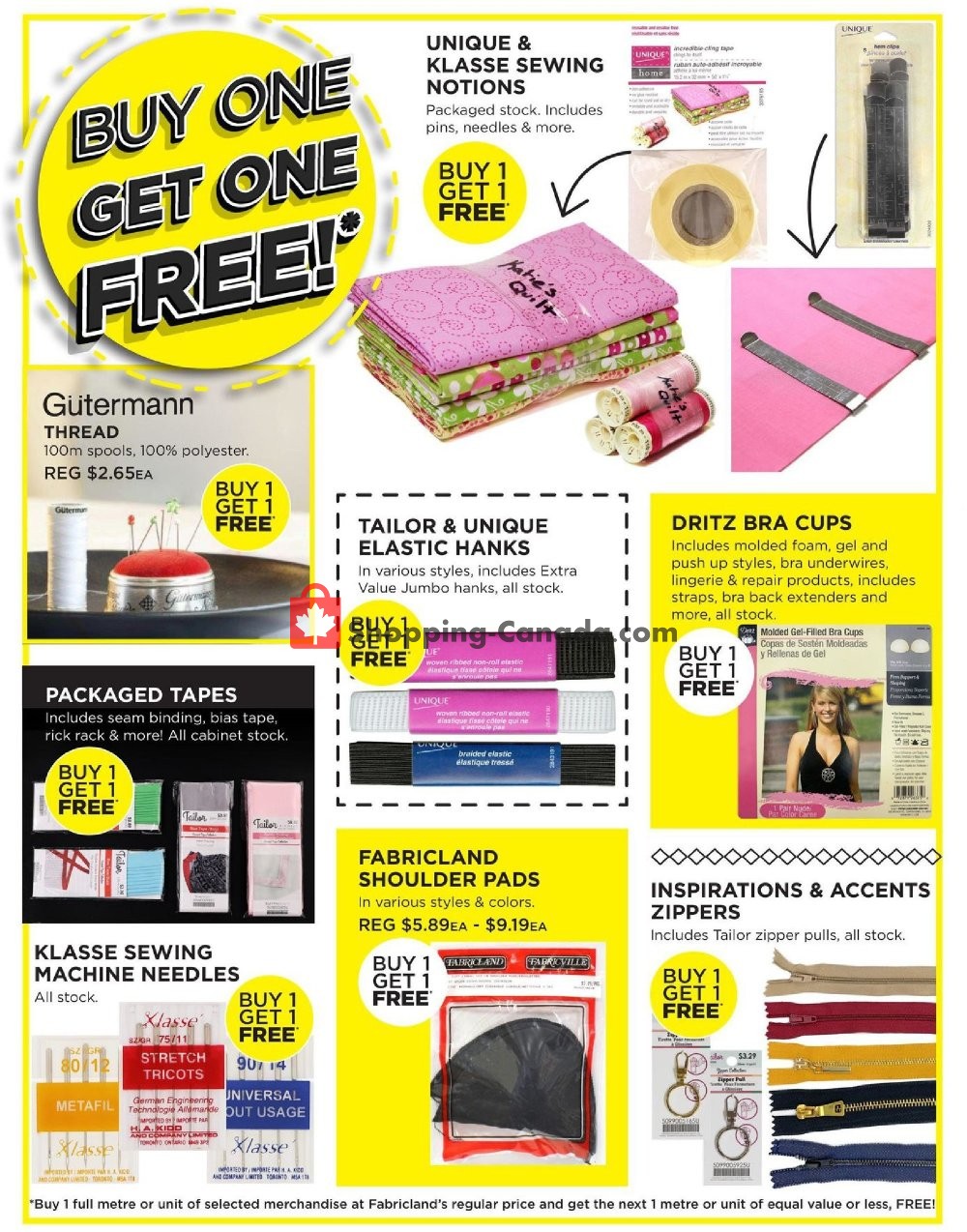Fabricland flyer from Friday January 10, 2020 to Friday January 31, 2020 - page 4