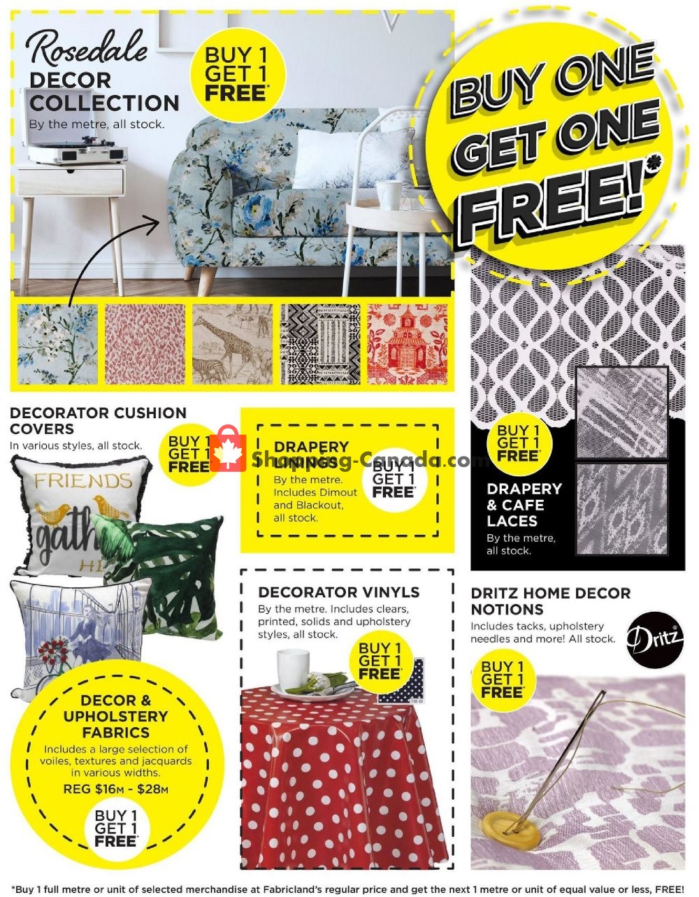 Fabricland flyer from Friday January 10, 2020 to Friday January 31, 2020 - page 6