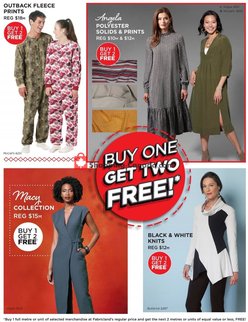 Fabricland flyer from Friday January 10, 2020 to Friday January 31, 2020 - page 7