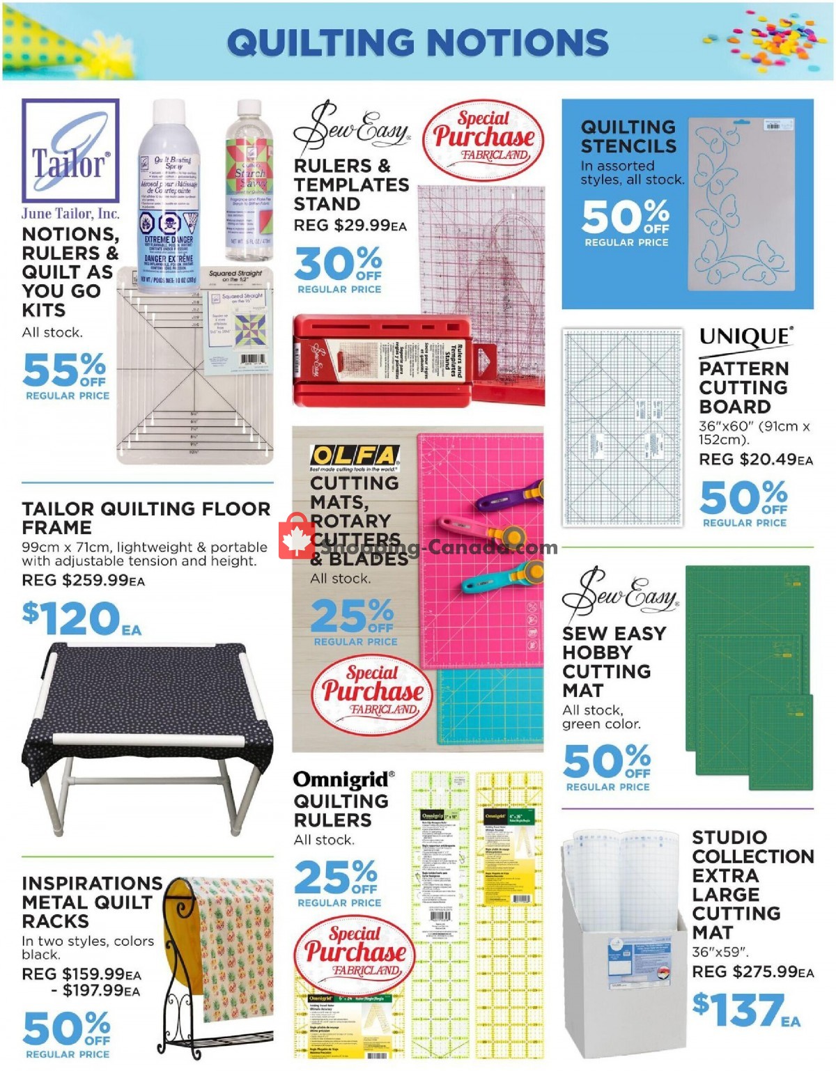 Fabricland flyer from Monday March 1, 2021 to Wednesday March 31, 2021 - page 11