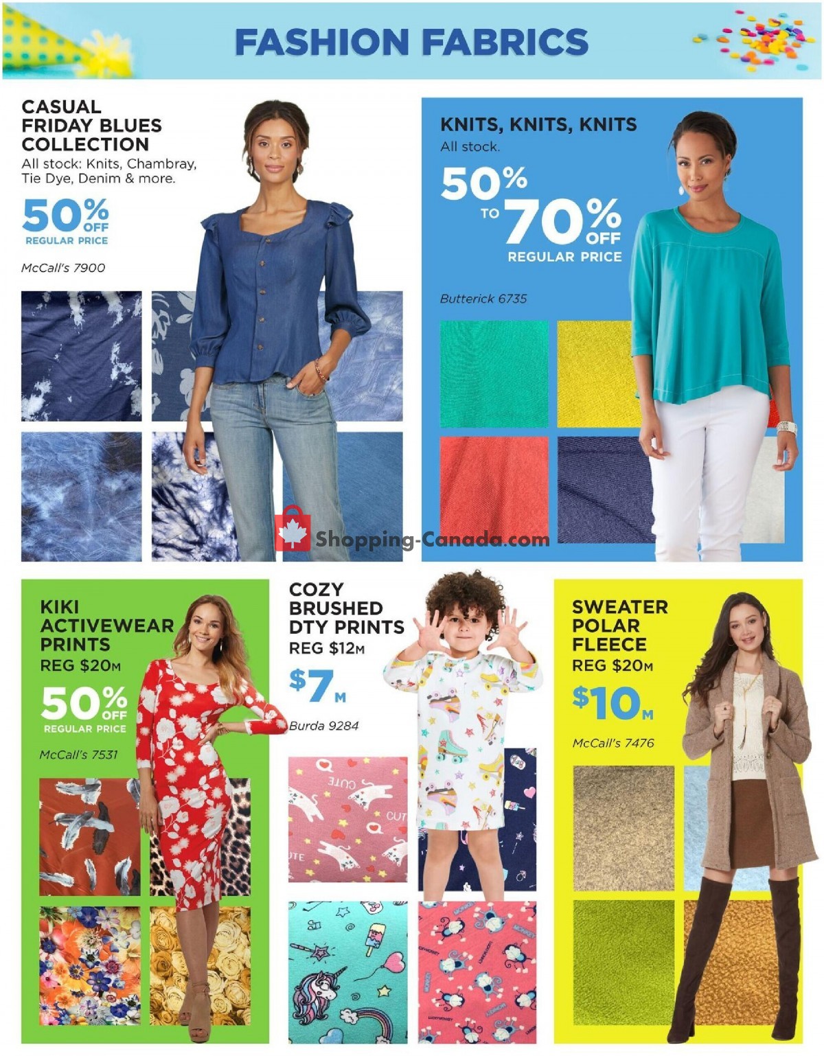 Fabricland flyer from Monday March 1, 2021 to Wednesday March 31, 2021 - page 15