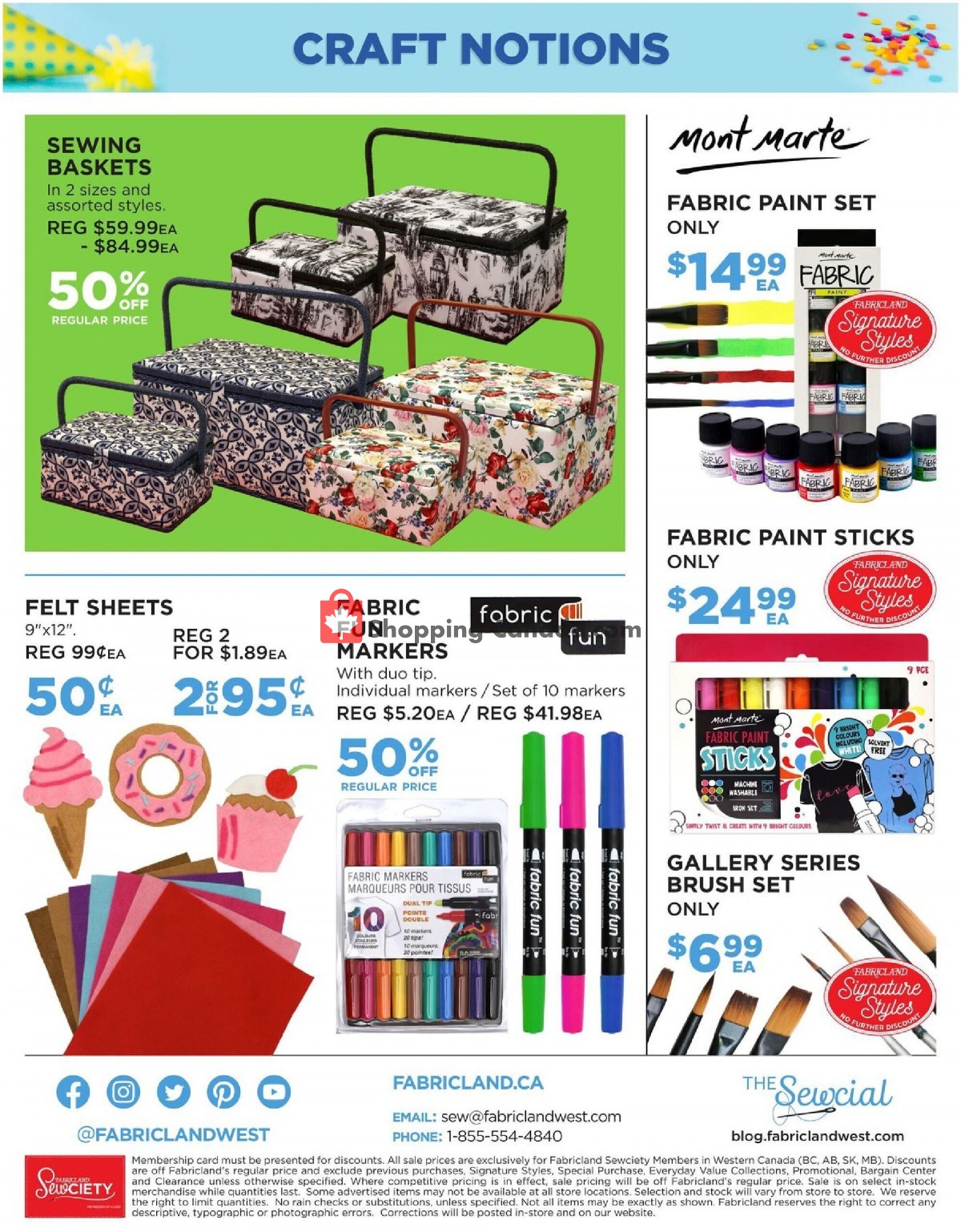 Fabricland flyer from Monday March 1, 2021 to Wednesday March 31, 2021 - page 17