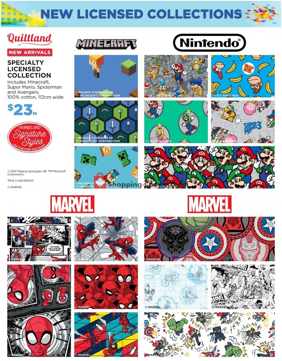 Fabricland flyer from Monday March 1, 2021 to Wednesday March 31, 2021 - page 3