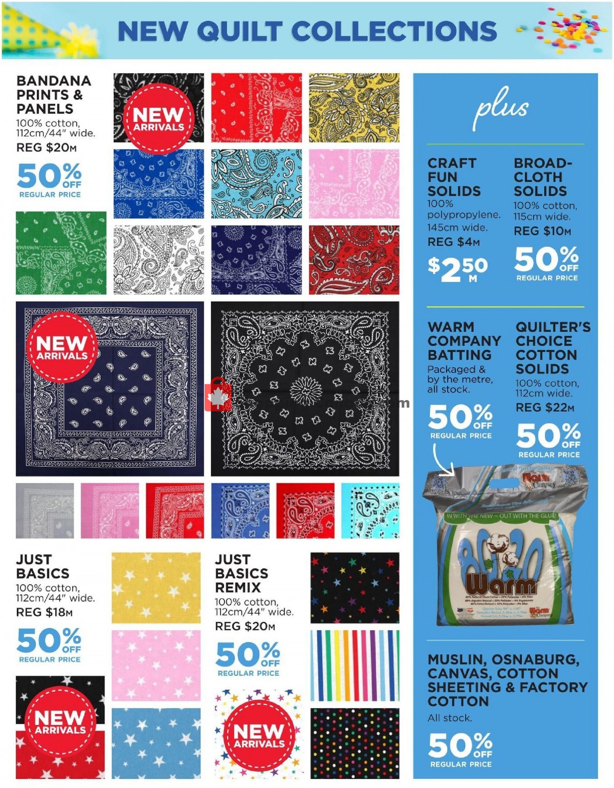 Fabricland flyer from Monday March 1, 2021 to Wednesday March 31, 2021 - page 9