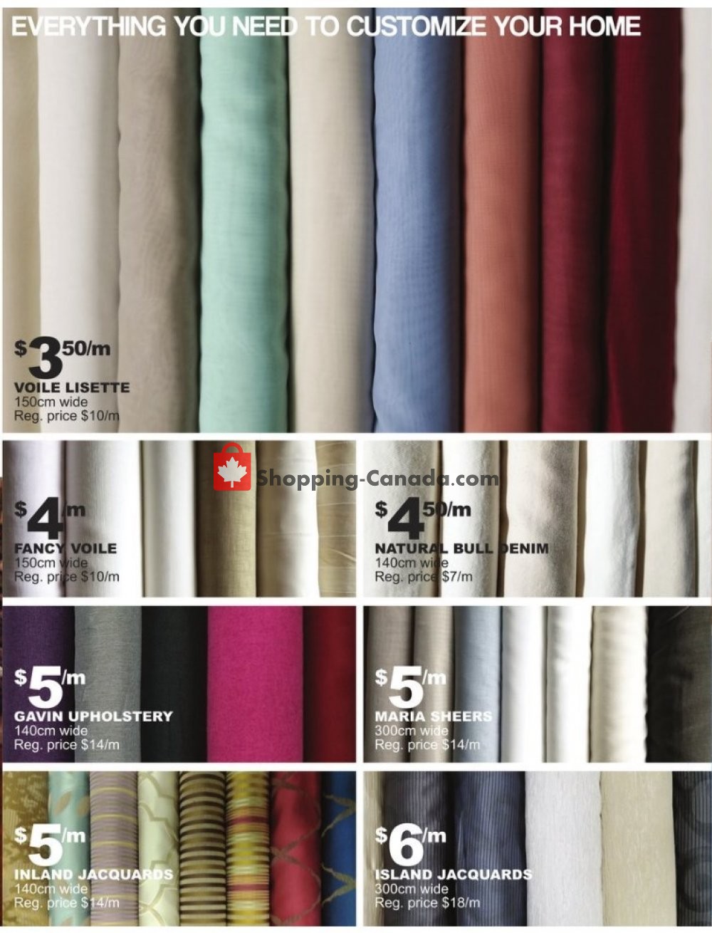 Fabricland flyer from Wednesday October 2, 2019 to Thursday October 31, 2019 - page 13