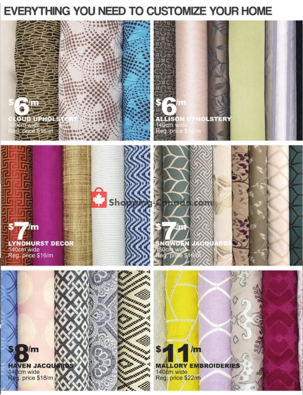 Fabricland flyer from Wednesday October 2, 2019 to Thursday October 31, 2019 - page 14