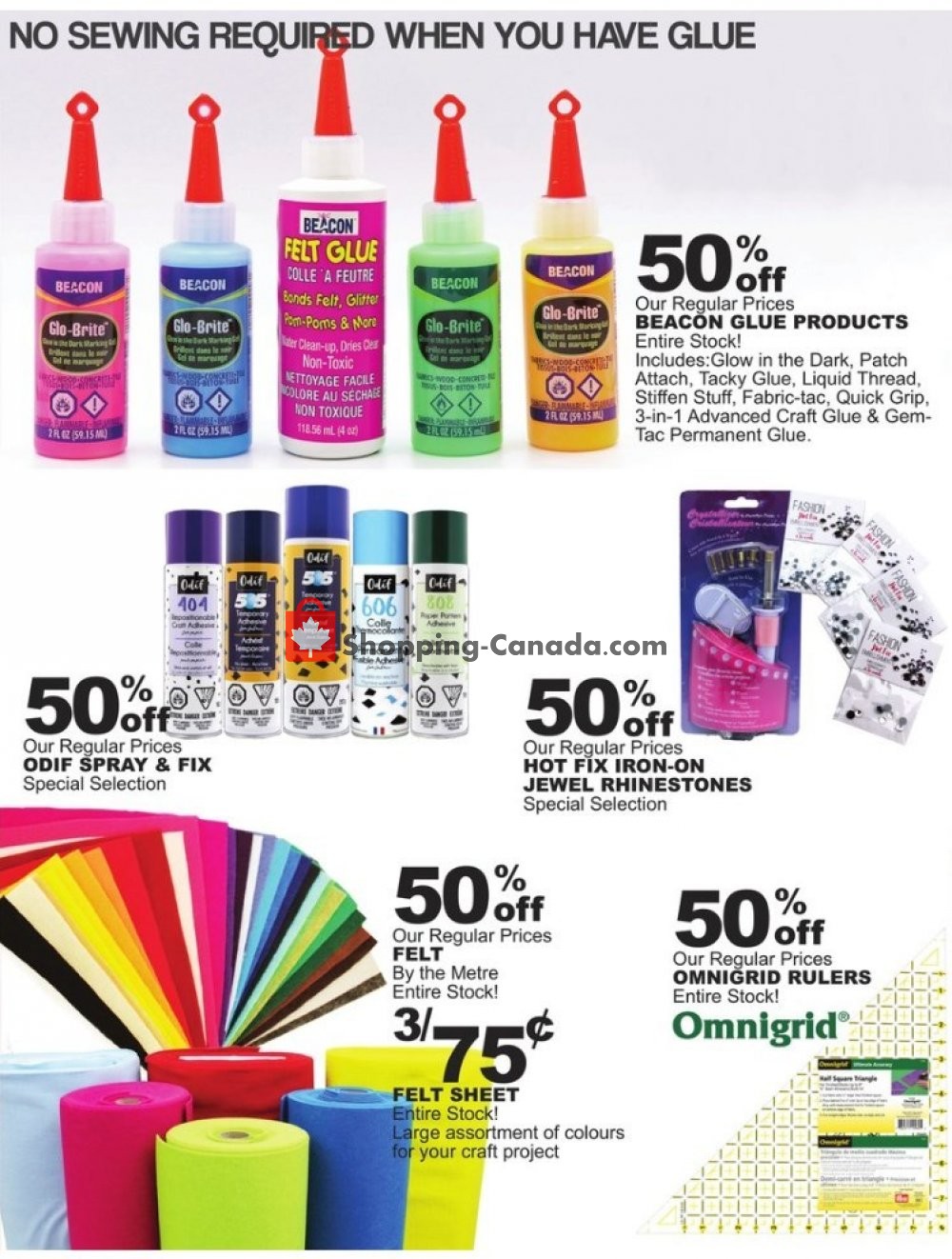 Fabricland flyer from Wednesday October 2, 2019 to Thursday October 31, 2019 - page 16