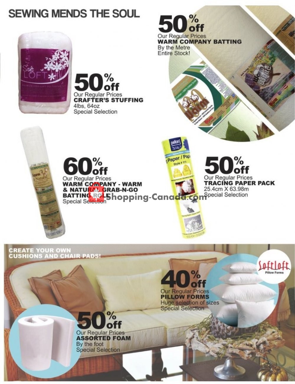 Fabricland flyer from Wednesday October 2, 2019 to Thursday October 31, 2019 - page 21