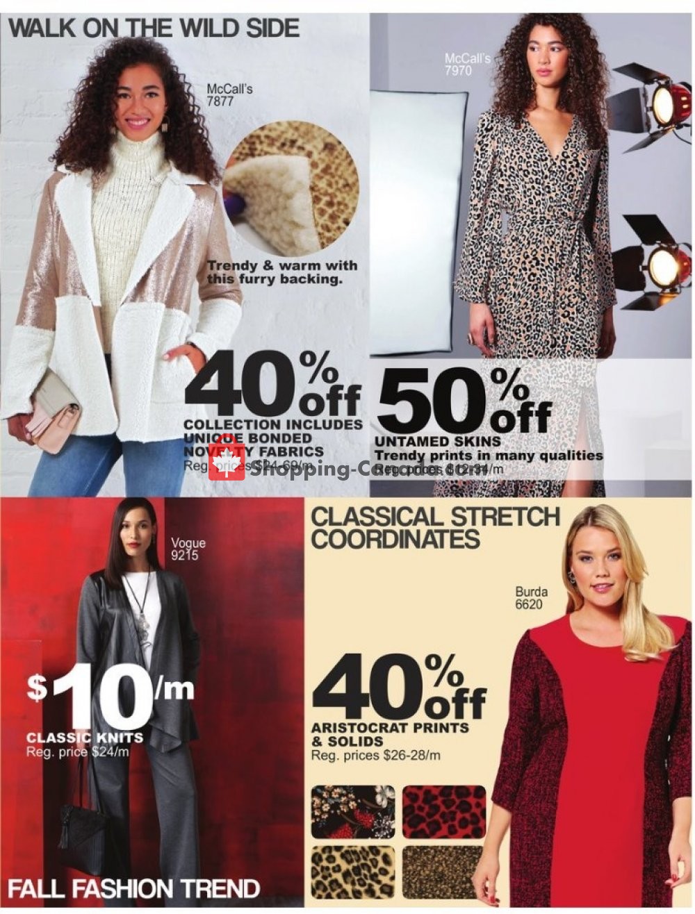 Fabricland flyer from Wednesday October 2, 2019 to Thursday October 31, 2019 - page 3