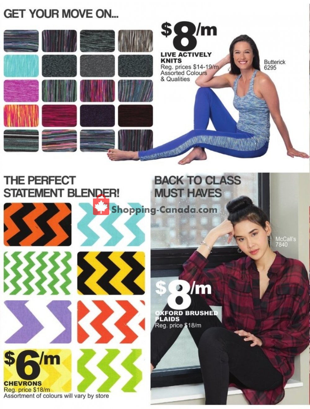 Fabricland flyer from Wednesday October 2, 2019 to Thursday October 31, 2019 - page 4