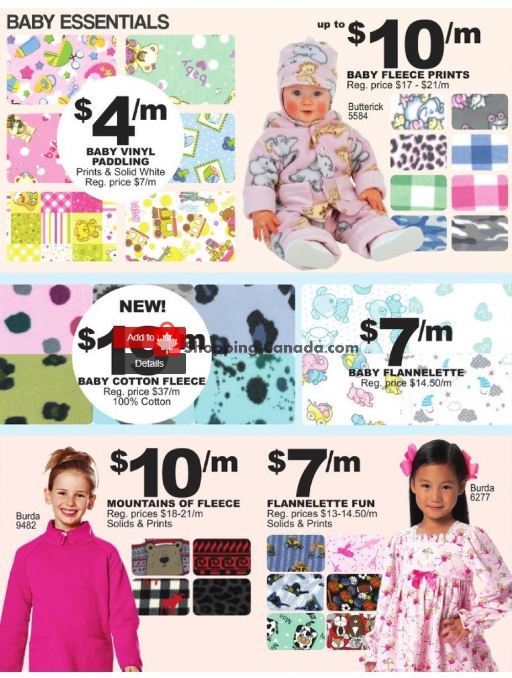 Fabricland flyer from Wednesday October 2, 2019 to Thursday October 31, 2019 - page 6