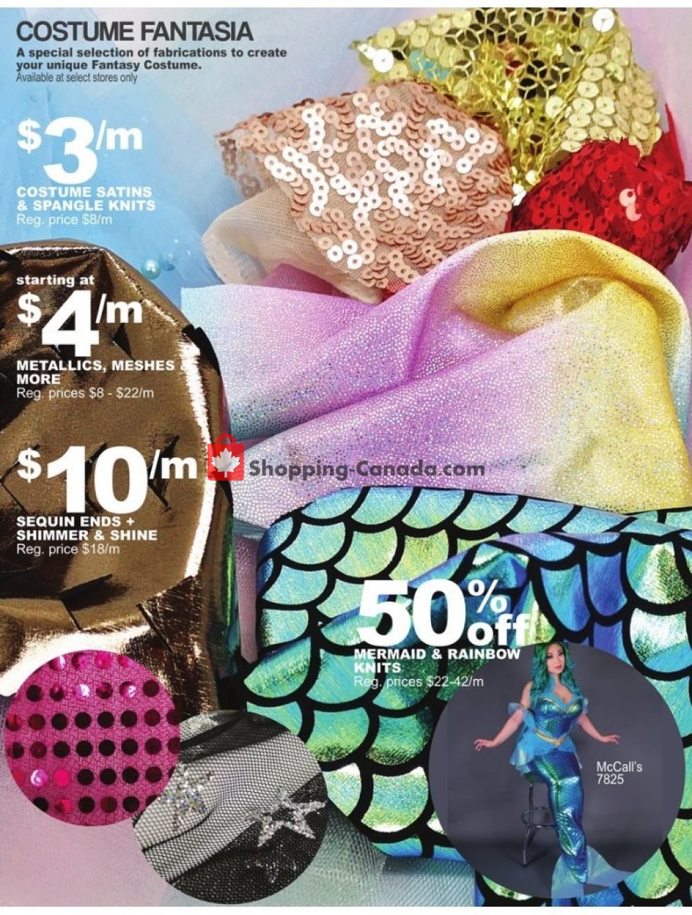 Fabricland flyer from Wednesday October 2, 2019 to Thursday October 31, 2019 - page 7