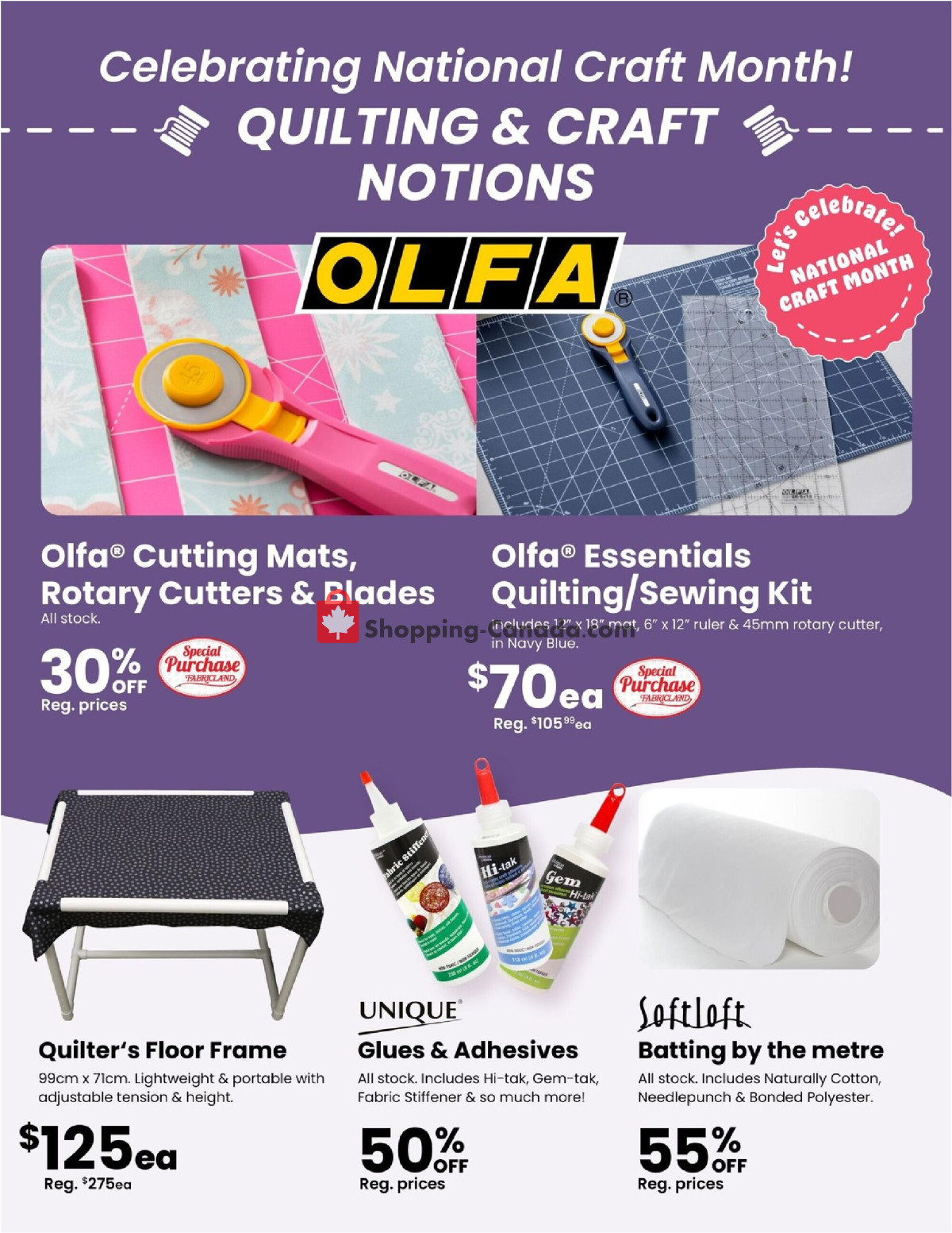 Fabricland flyer from Friday March 1, 2024 to Thursday March 28, 2024 - page 10