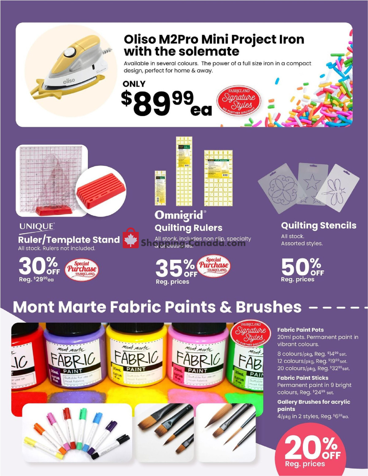 Fabricland flyer from Friday March 1, 2024 to Thursday March 28, 2024 - page 11