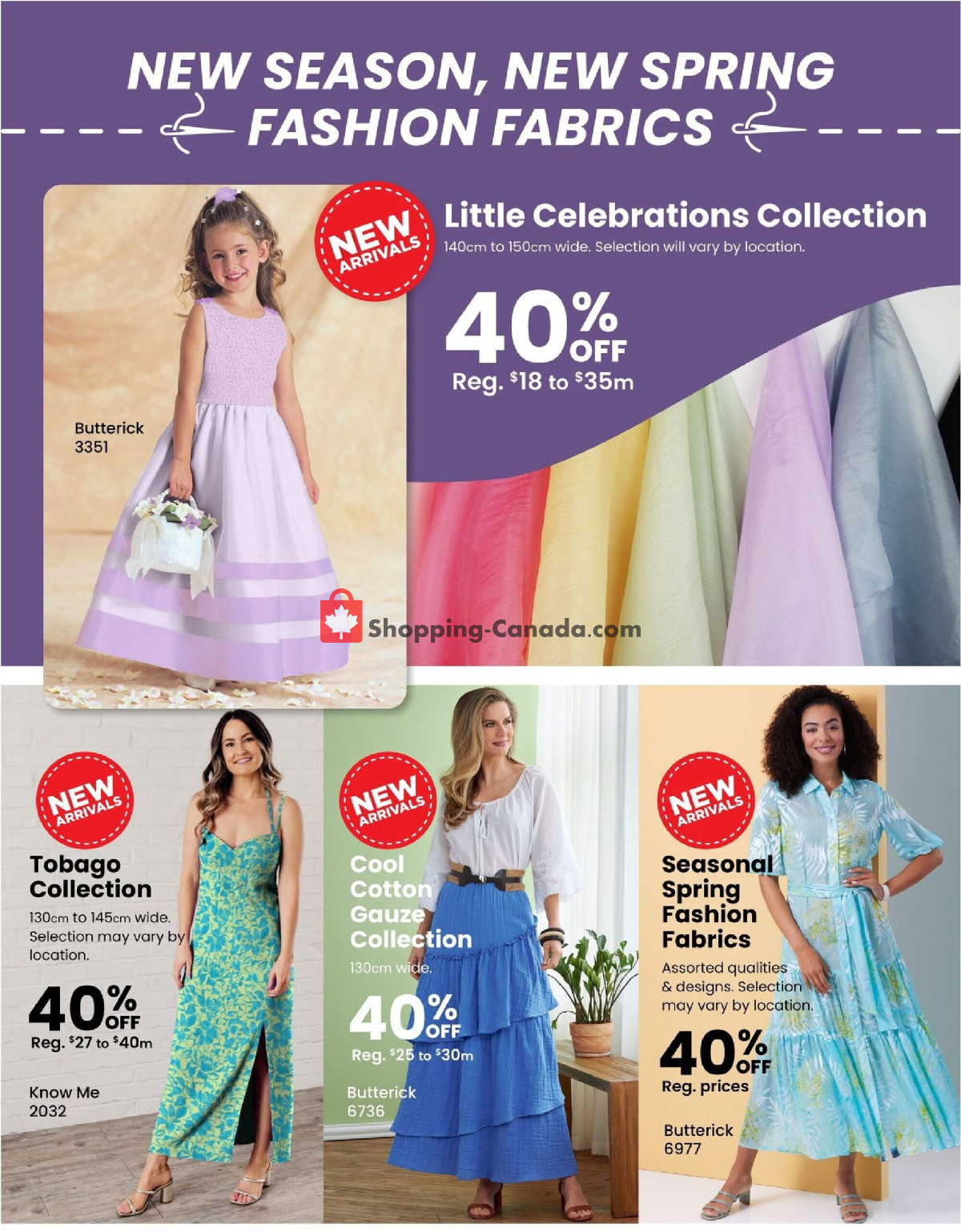 Fabricland flyer from Friday March 1, 2024 to Thursday March 28, 2024 - page 12