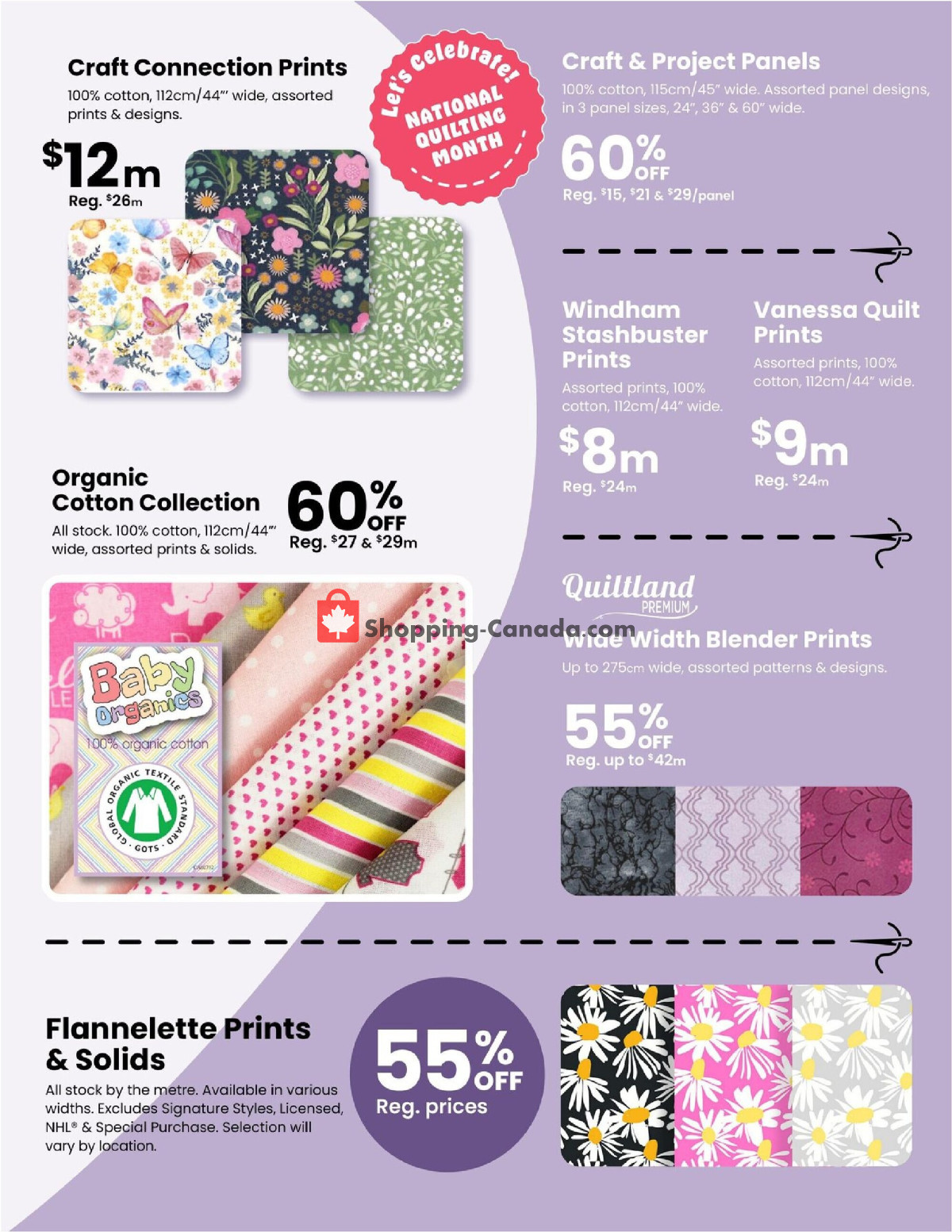 Fabricland flyer from Friday March 1, 2024 to Thursday March 28, 2024 - page 7