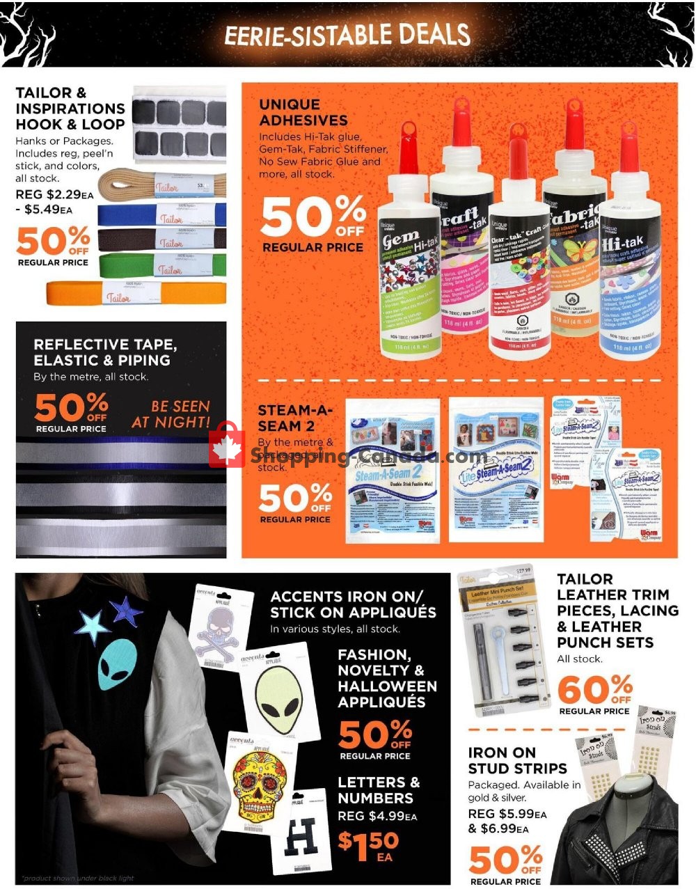 Fabricland flyer from Tuesday October 13, 2020 to Saturday October 31, 2020 - page 11