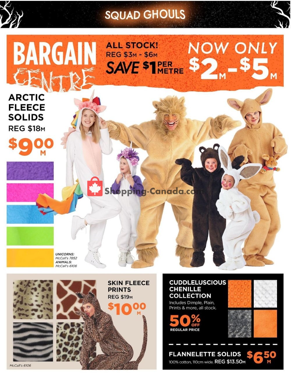 Fabricland flyer from Tuesday October 13, 2020 to Saturday October 31, 2020 - page 2