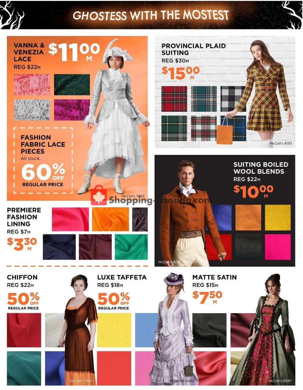 Fabricland flyer from Tuesday October 13, 2020 to Saturday October 31, 2020 - page 5
