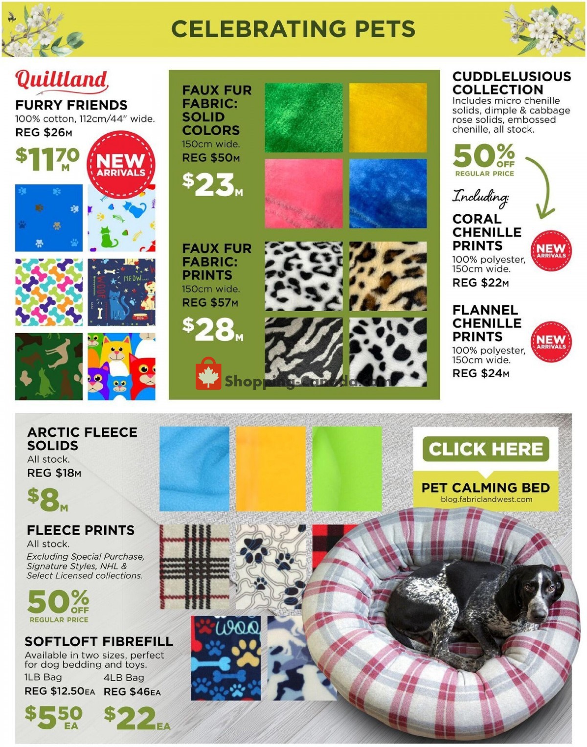 Fabricland flyer from Thursday April 1, 2021 to Friday April 30, 2021 - page 12