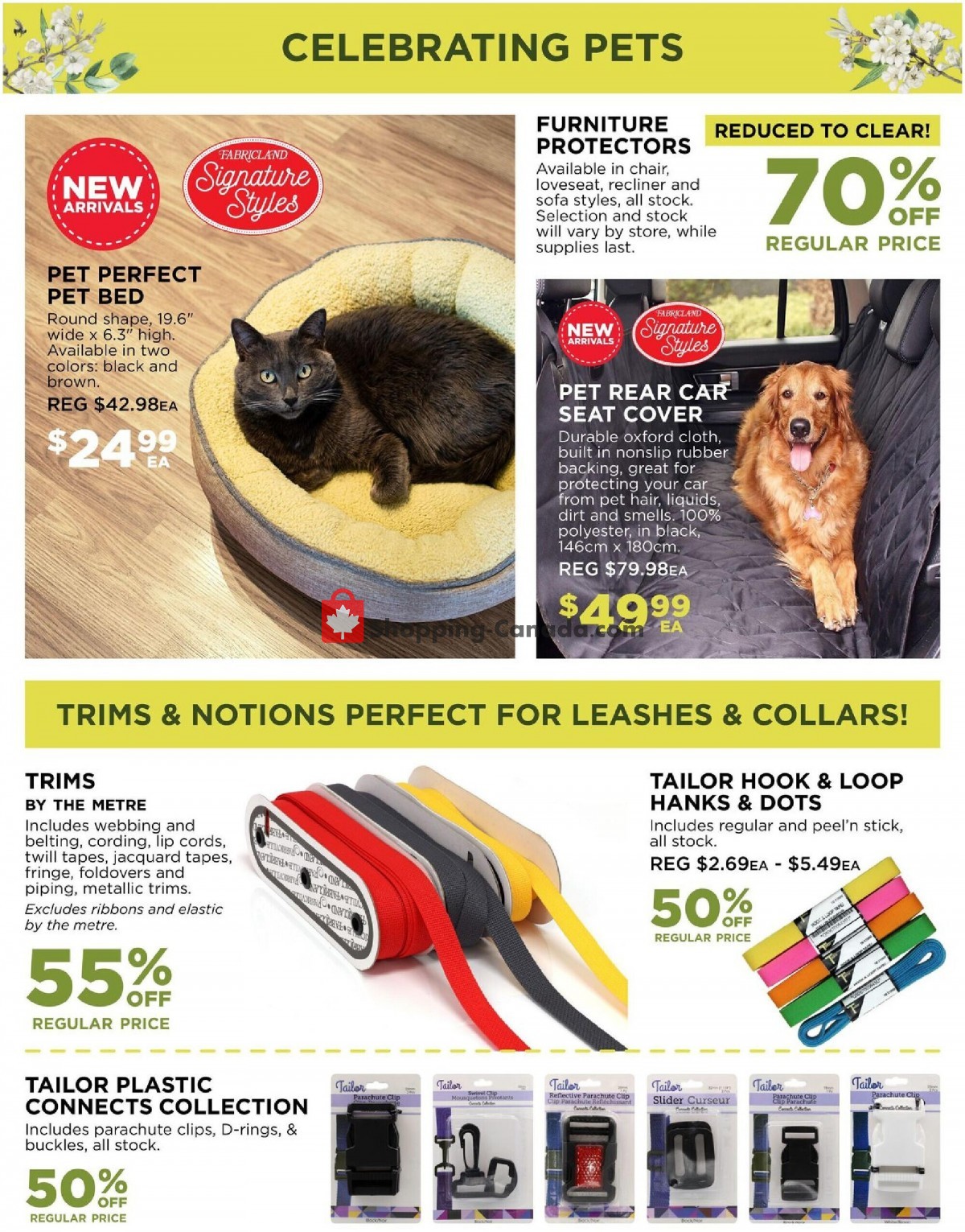 Fabricland flyer from Thursday April 1, 2021 to Friday April 30, 2021 - page 13